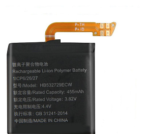 АКБ для часов Huawei HB532729ECW (Watch GT 2 46 мм/GT 2 Pro) тех. упаковка