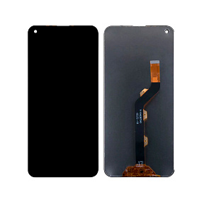 Дисплей для телефона Tecno Camon 15 Air в сборе с тачскрином Черный