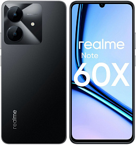 Смартфон Realme Note 60X 4/128Gb черный