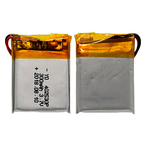 АКБ универсальная 402530p 300mAh (4*25*30)