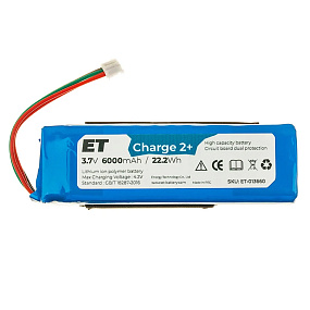 АКБ колонки JBL CS-JML310SL (Charge 2 Plus/Charge 2+) обратная полярность тех. упаковка