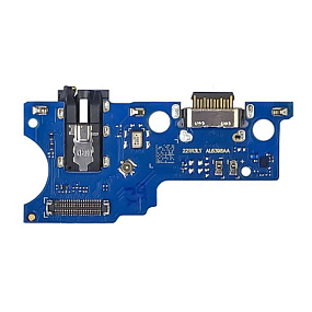 Шлейф Samsung A042F (A04e) плата системный разъем/разъем гарнитуры/микрофон