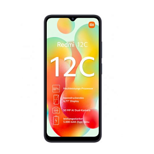 Смартфон Xiaomi Redmi 12C 4/128gb синий