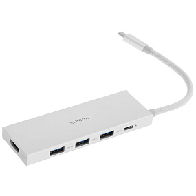 Хаб Xiaomi USB3/Type-C/HDMI 5 в 1 (XMDS05YM) белый