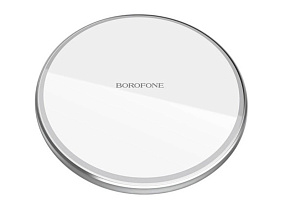 Беспроводное зарядное устройство Borofone BQ3 Pro Type-C 15W 1м серебро