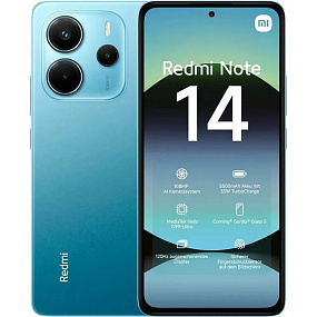 Смартфон Xiaomi Redmi Note 14 8/128Gb синий