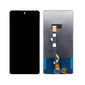 Дисплей для телефона Infinix Hot 30 4G (X6831) в сборе с тачскрином Черный - Оригинал