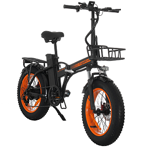 Электровелосипед Kugoo V4 Pro (50 км/ч) черный