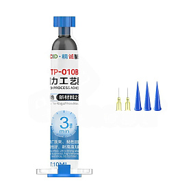 Клей JCID TP-010B (10 мл, полиуретановый, черный)