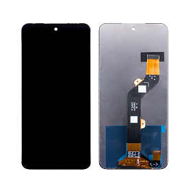 Дисплей для телефона Infinix Hot 20i (X665E) в сборе с тачскрином Черный - Оригинал
