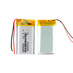 АКБ универсальная 702035p 500 mAh (7*20*35 mm)