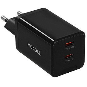 СЗУ- 2Type-C Mocoll 2 выхода 67W черный