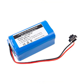 АКБ для робота-пылесоса INR18650M26-4S1P SM-3P разъем 14.8V 2.6A 2600 mAh