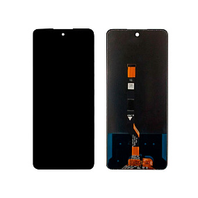 Дисплей для телефона Tecno Camon 19 в сборе с тачскрином Черный