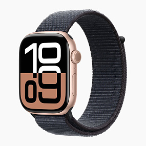 Часы наручные Apple Watch S10 46mm розовое золото